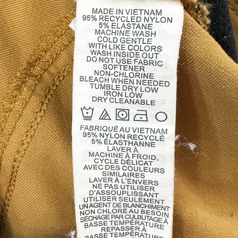PRANA Nylon Straight Fit‎ Outdoor Hiking Pants • 14 short • camel, gorpcore - Picture 8 of 9